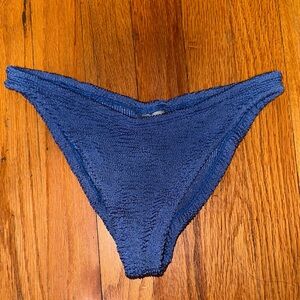 Hunza g Blue Bikini Bottom